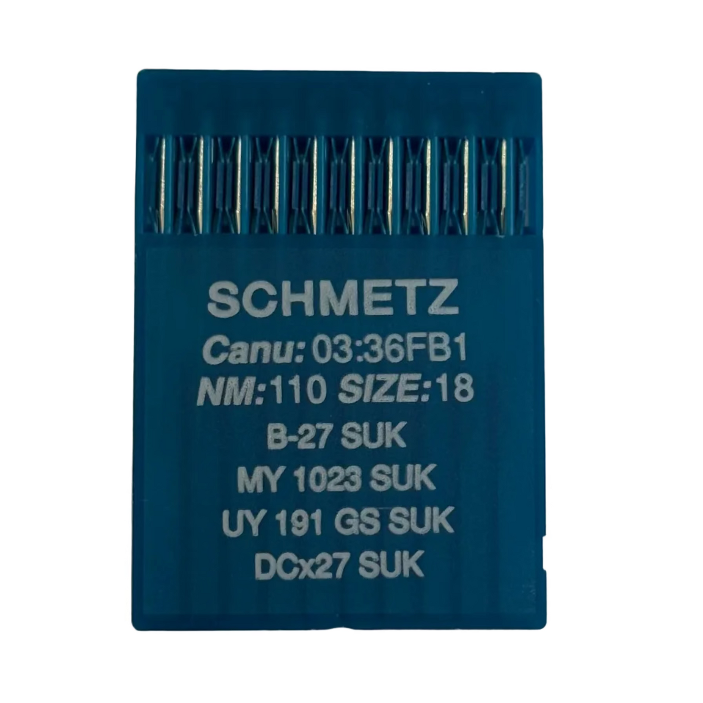 Industrial Overlock Needles SCHMETZ DCx27 (B-27) SUK for Knitwear and Jeans – 10 pcs.
