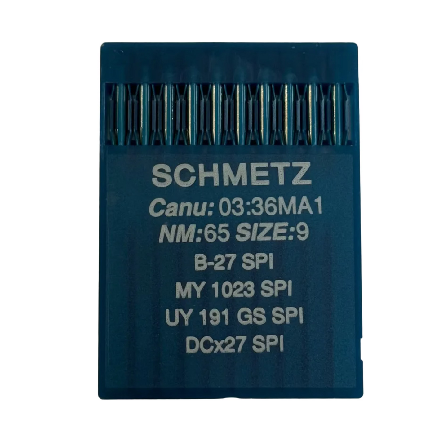 Industrial Overlock Needles SCHMETZ DCx27 (B-27) SPI for Thick and Thin Fabrics - 10 pcs.