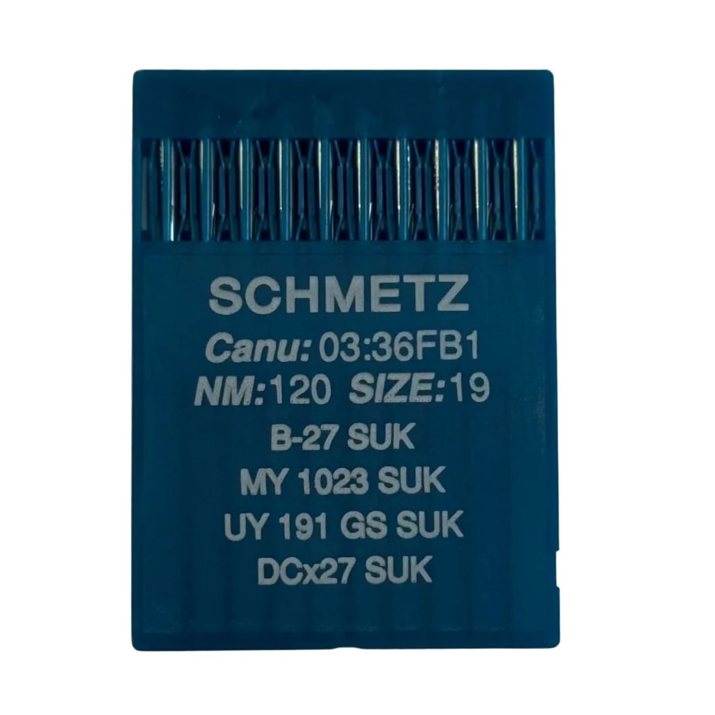 Industrial Overlock Needles SCHMETZ DCx27 (B-27) SUK for Knitwear and Jeans – 10 pcs.