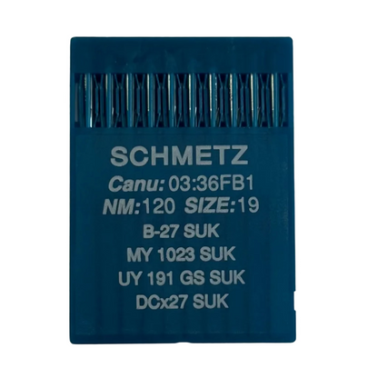 Industrial Overlock Needles SCHMETZ DCx27 (B-27) SUK for Knitwear and Jeans – 10 pcs.