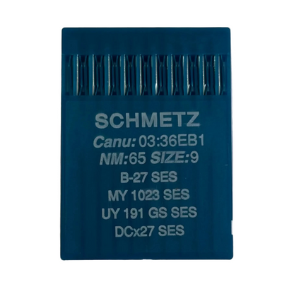 Industrial Overlock Needles SCHMETZ DCx27 (B-27) SES for Knitwear and Sportswear - 10 pcs.