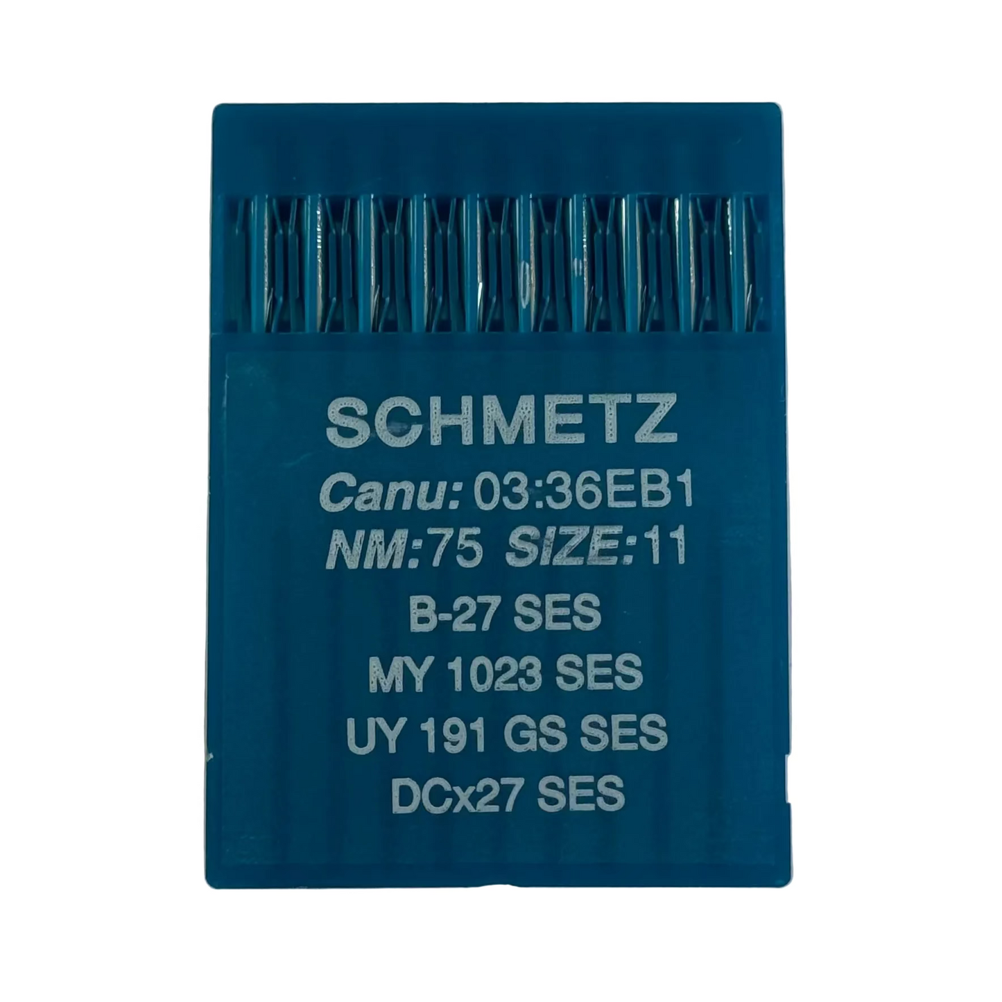 Industrial Overlock Needles SCHMETZ DCx27 (B-27) SES for Knitwear and Sportswear - 10 pcs.