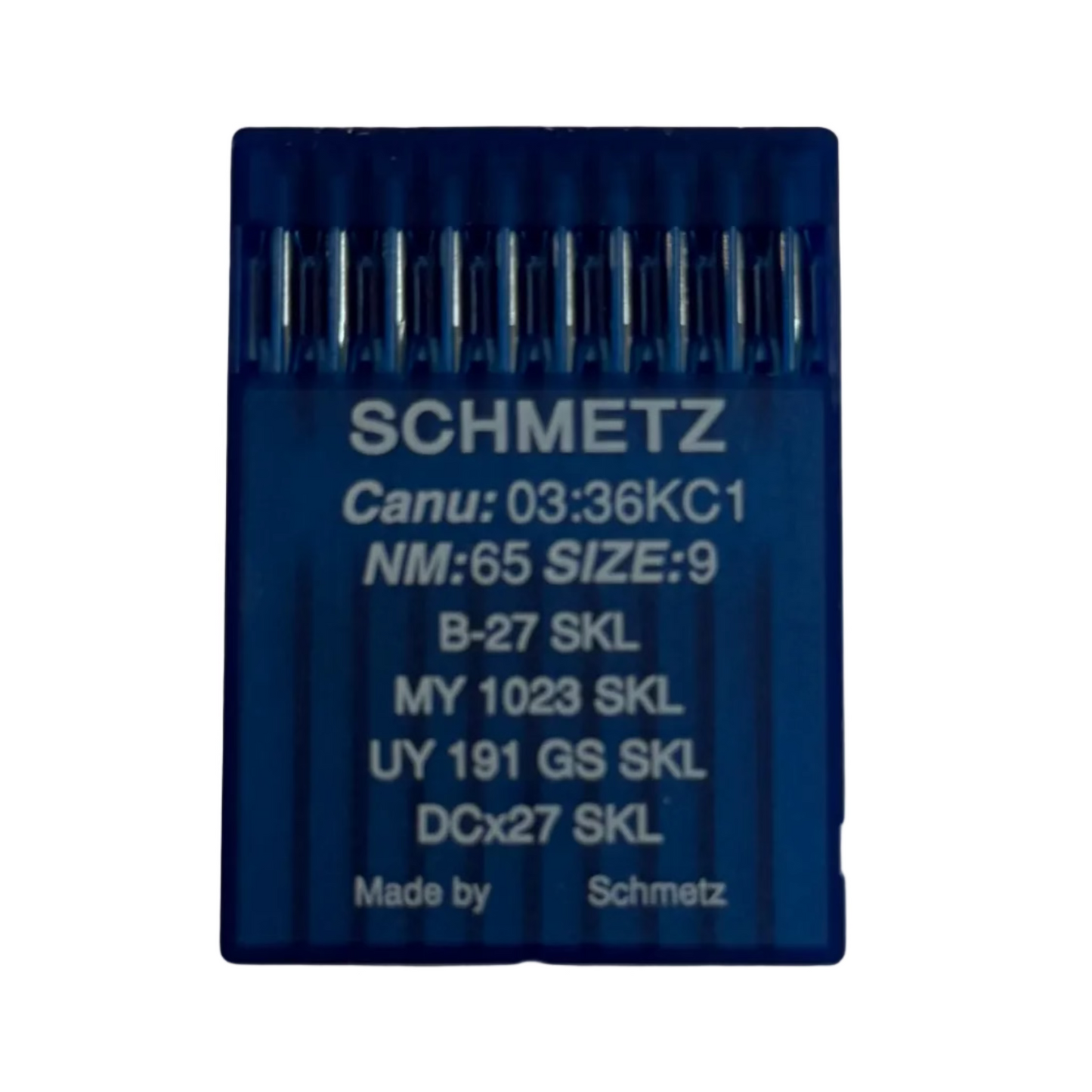 SCHMETZ Industrial Overlock Needles DCx27 (B-27) SKL for Very Coarse Knitwear - 10 pcs.