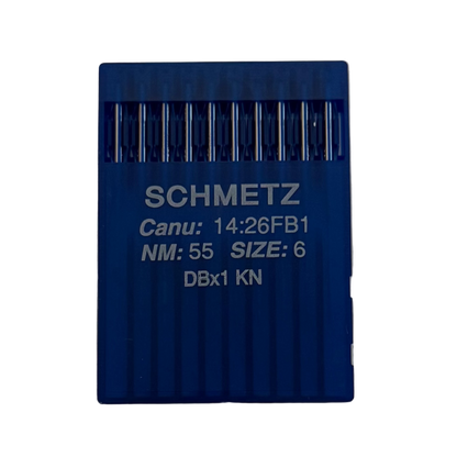 Adatad SCHMETZ DBx1 SUK KN tööstuslikele õmblusmasinatele – peenele trikotaazile (10 tk)