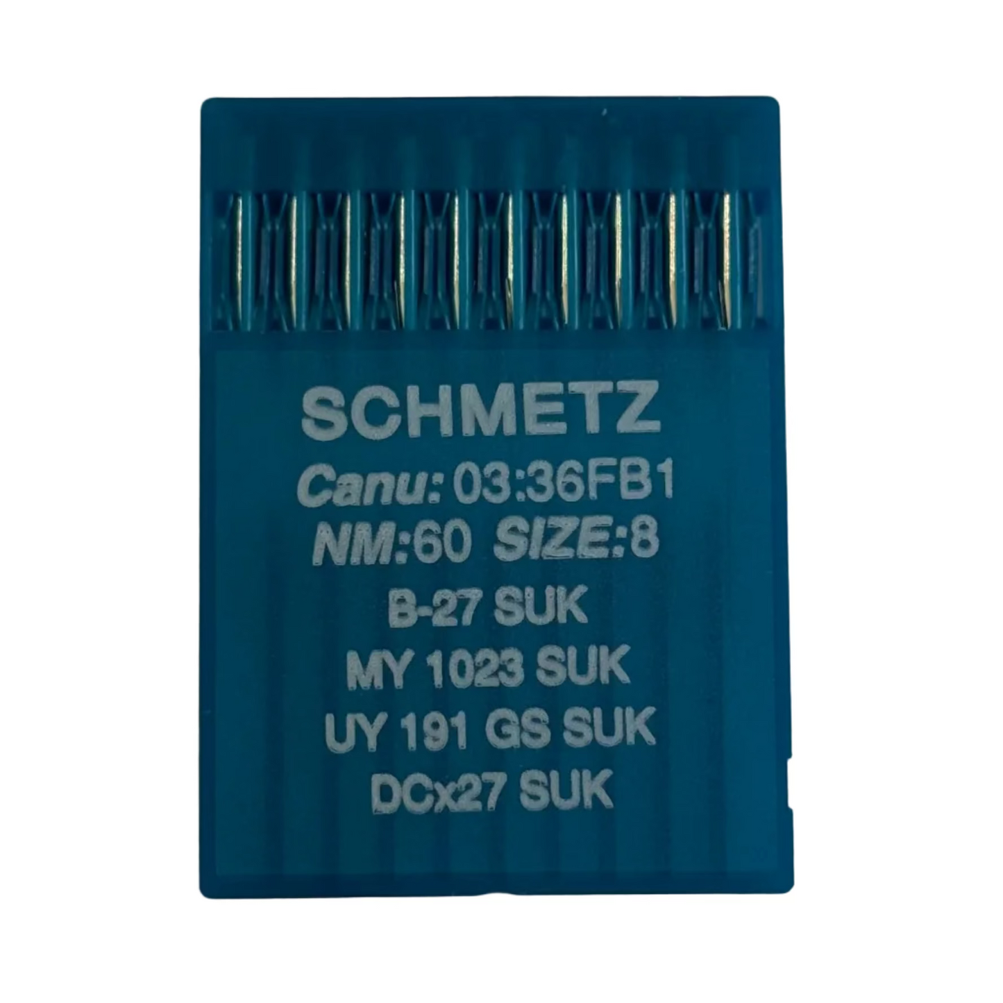 Industrial Overlock Needles SCHMETZ DCx27 (B-27) SUK for Knitwear and Jeans – 10 pcs.