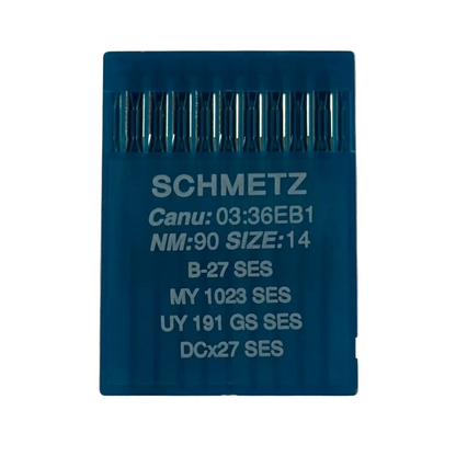 Industrial Overlock Needles SCHMETZ DCx27 (B-27) SES for Knitwear and Sportswear - 10 pcs.