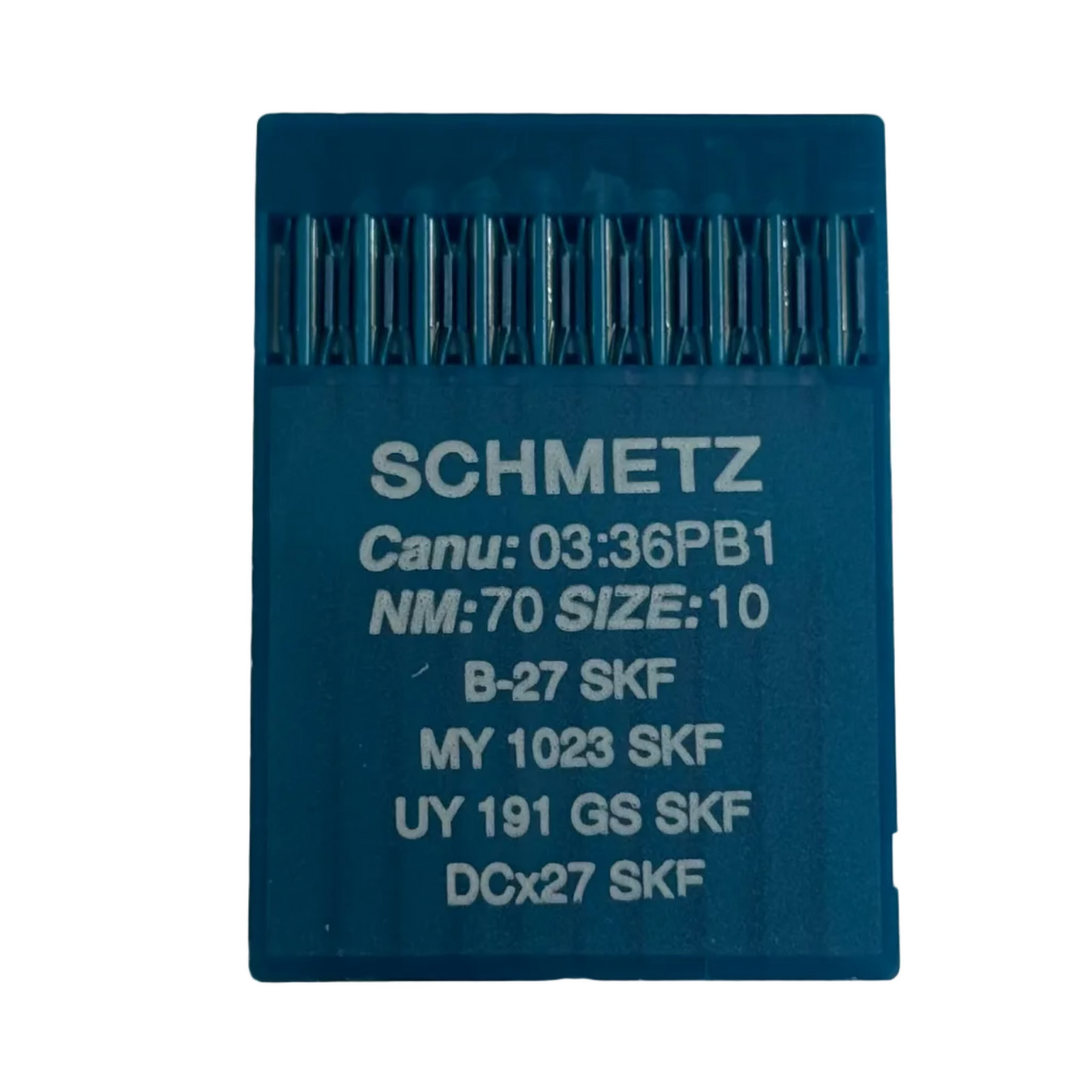 Industrial Overlock Needles SCHMETZ DCx27 (B-27) SKF for Very Coarse Knitwear - 10 pcs