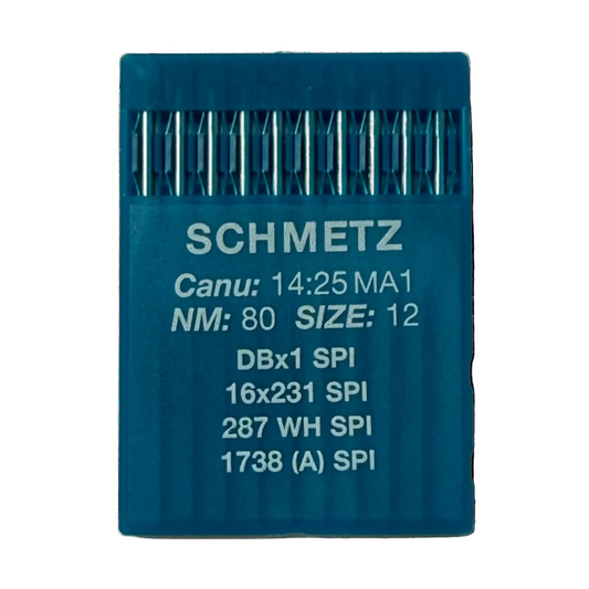 Industrielle Nähmaschinennadeln SCHMETZ DBx1 (1738) SPI für dichte und dünne Stoffe - 10 Stk.