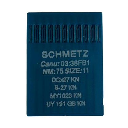Industrielle Overlocknadeln SCHMETZ DCx27 (B-27) SUK KN für feine Maschenware - 10 St.