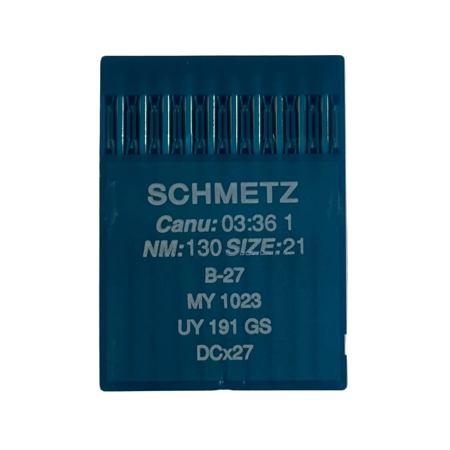 Aiguilles universelles pour surjeteuse industrielle SCHMETZ DCx27 (B-27) - 10 pièces