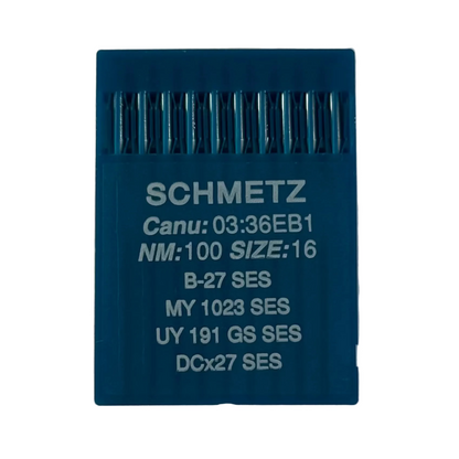 Industrial Overlock Needles SCHMETZ DCx27 (B-27) SES for Knitwear and Sportswear - 10 pcs.