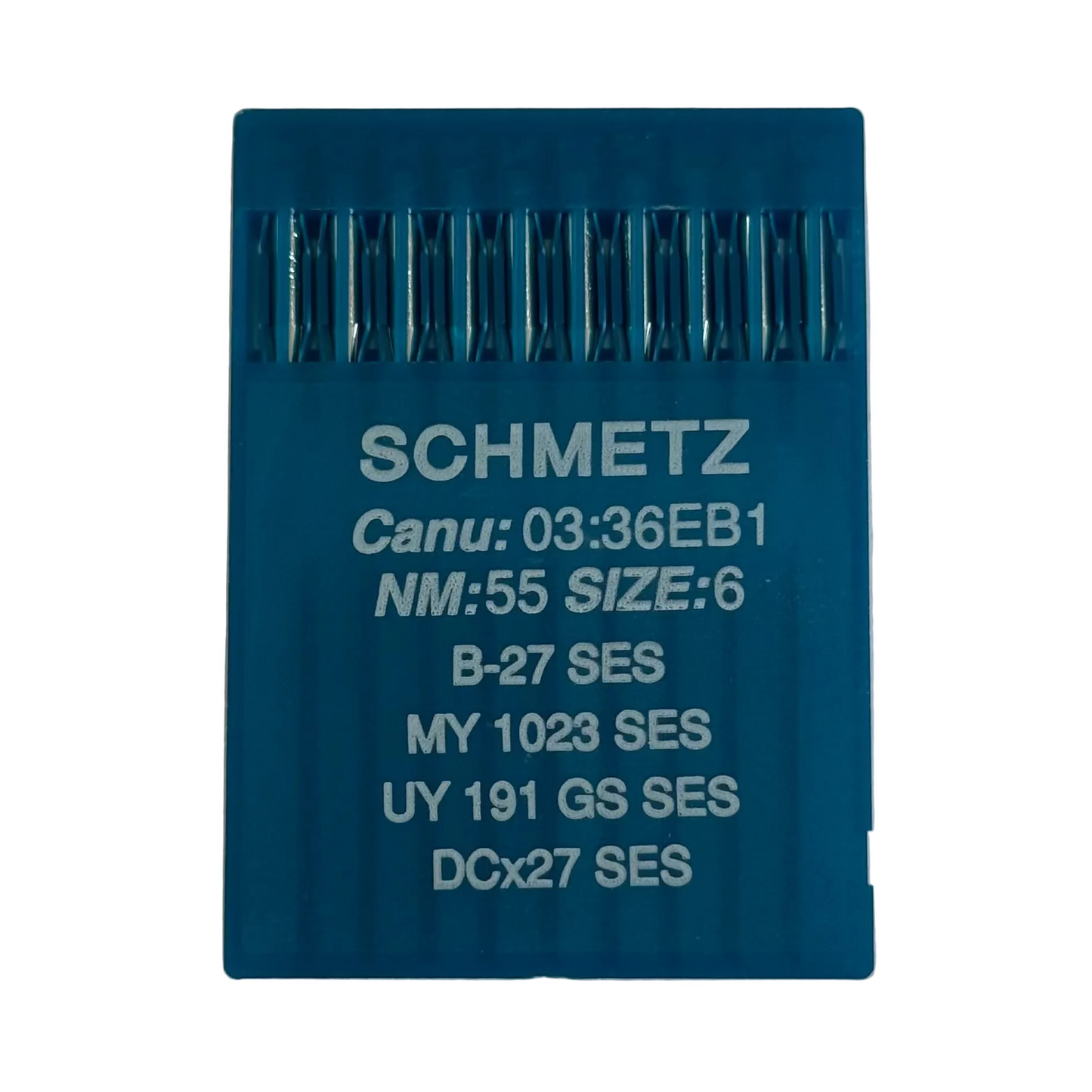 Industrial Overlock Needles SCHMETZ DCx27 (B-27) SES for Knitwear and Sportswear - 10 pcs.