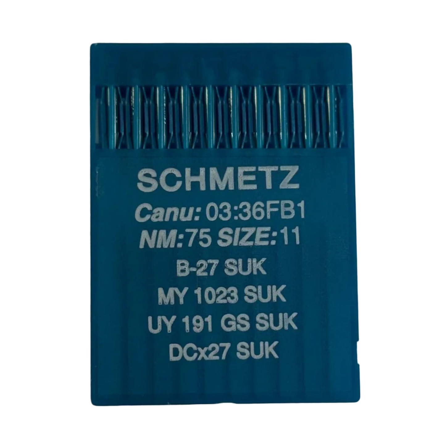 Industrial Overlock Needles SCHMETZ DCx27 (B-27) SUK for Knitwear and Jeans – 10 pcs.