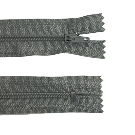 Tõmblukk suletud-helesinine hall