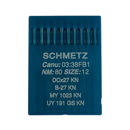 Industrielle Overlocknadeln SCHMETZ DCx27 (B-27) SUK KN für feine Maschenware - 10 St.
