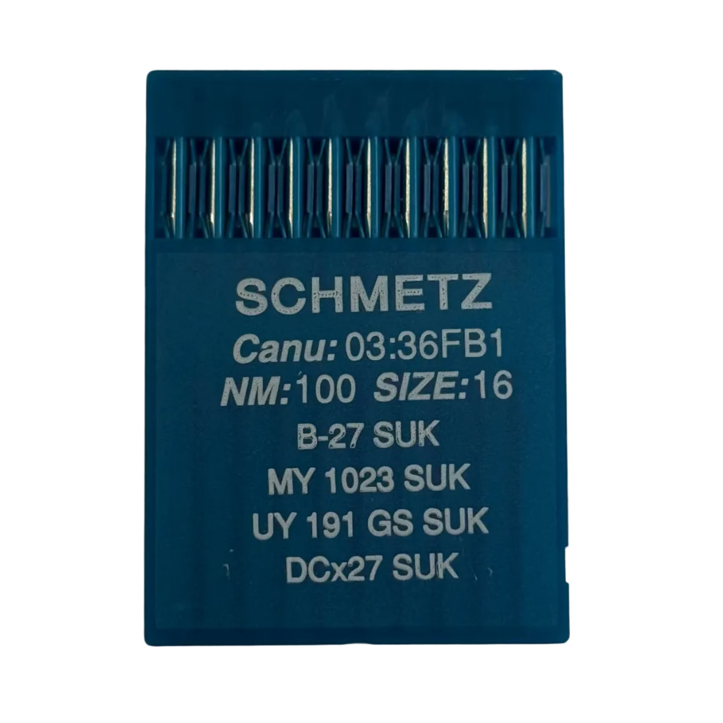 Industrial Overlock Needles SCHMETZ DCx27 (B-27) SUK for Knitwear and Jeans – 10 pcs.