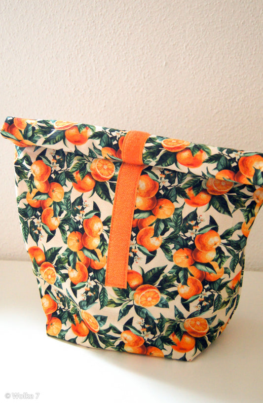 Kanvas audums-mandarīni 200 g/m²