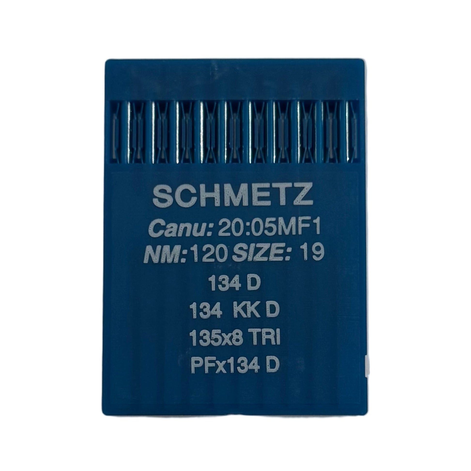 Attēls ar Adatas rūpnieciskajām šujmašīnām SCHMETZ 134 D - ādai (10gab.) – pieejams Šarlotes audumi