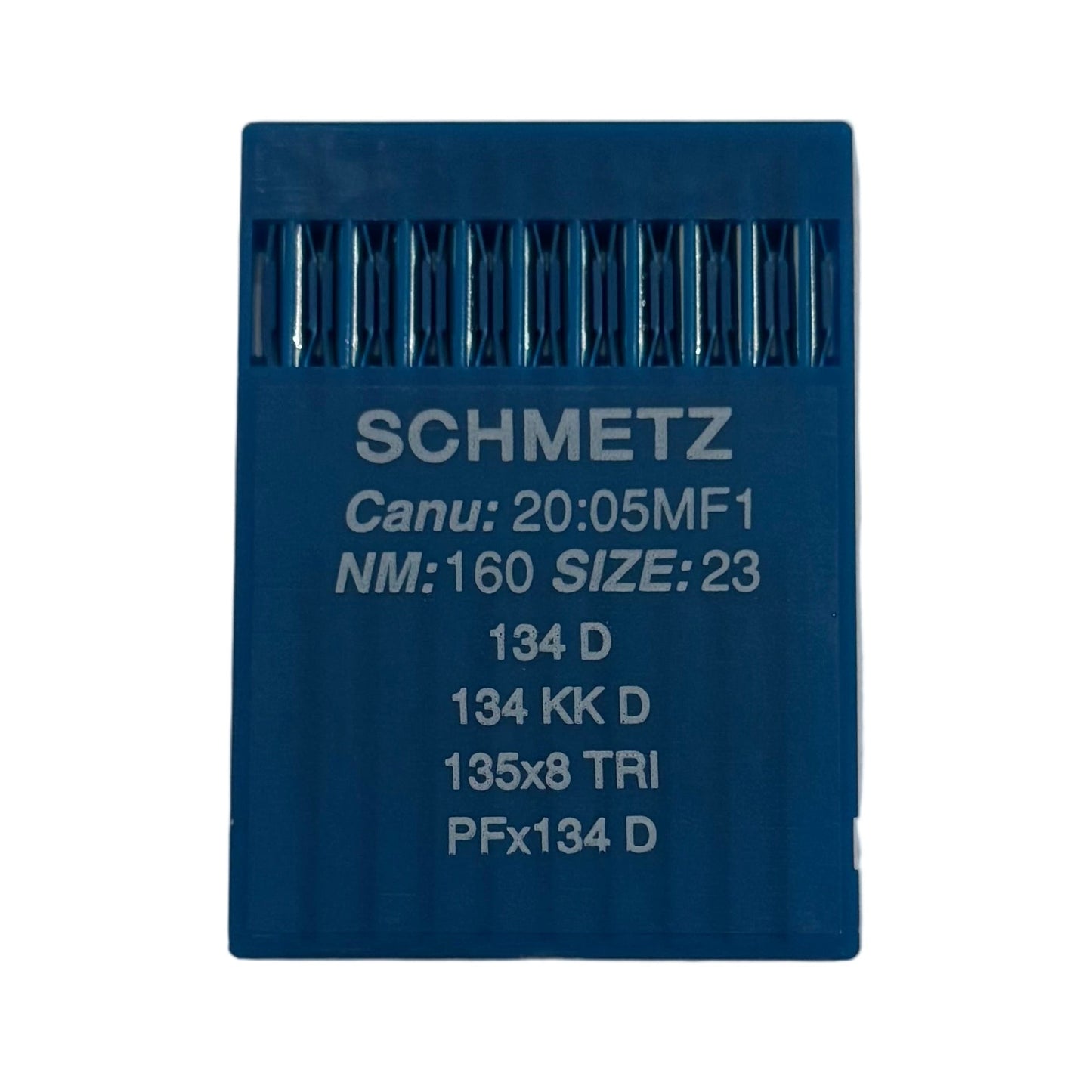 Attēls ar Adatas rūpnieciskajām šujmašīnām SCHMETZ 134 D - ādai (10gab.) – pieejams Šarlotes audumi