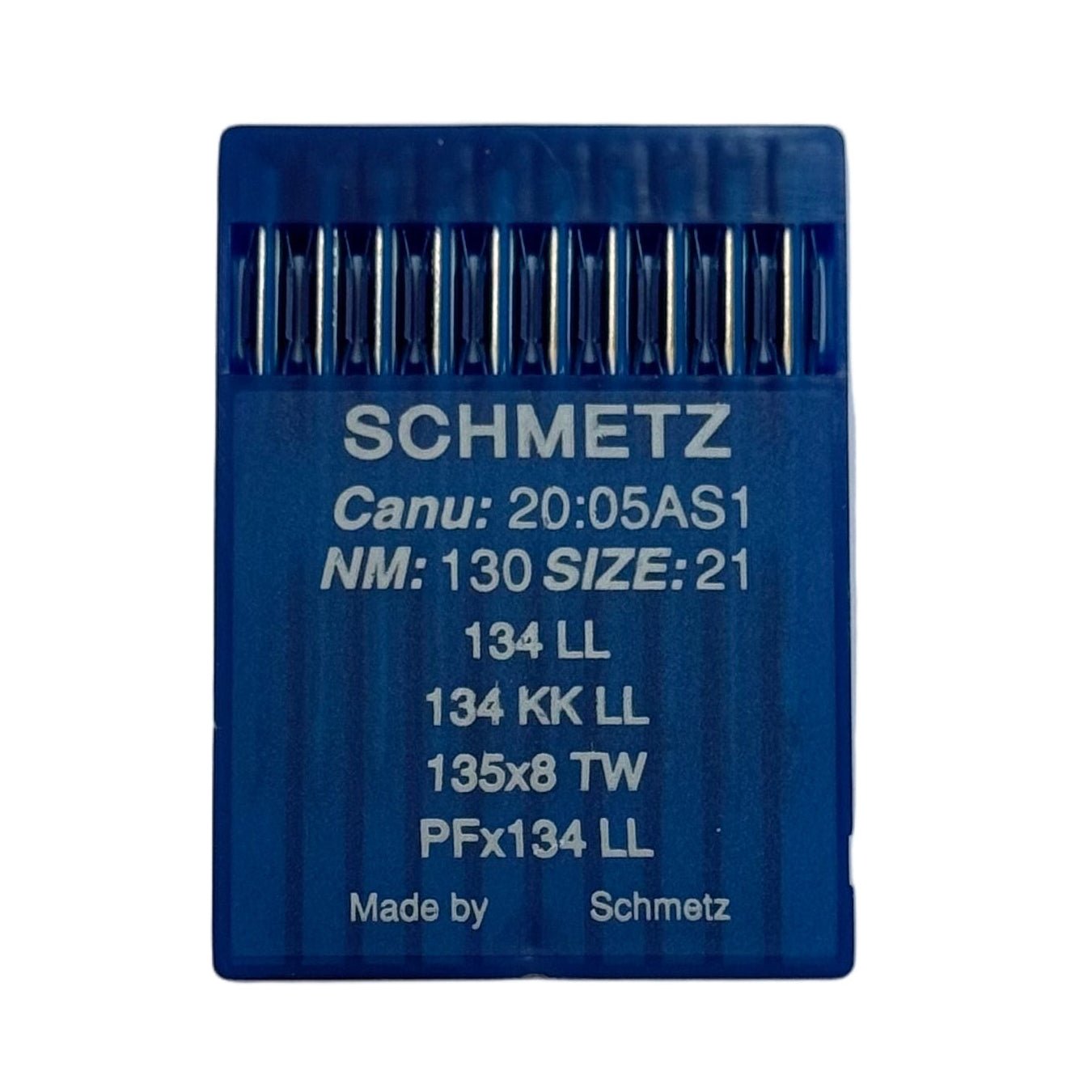 Attēls ar Adatas rūpnieciskajām šujmašīnām SCHMETZ 134 LL - ādai (10gab.) – pieejams Šarlotes audumi