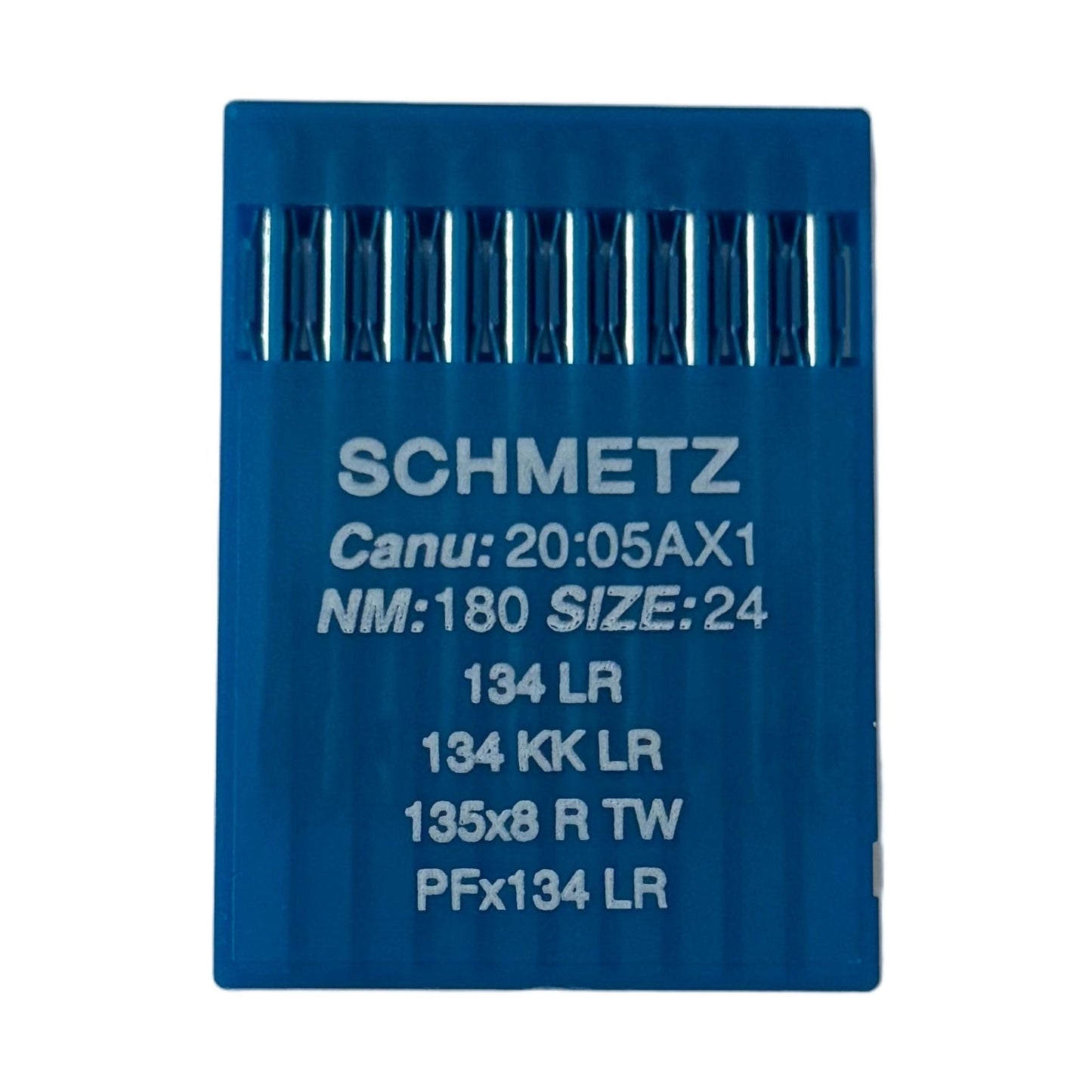 Attēls ar Adatas rūpnieciskajām šujmašīnām SCHMETZ 134 LR - ādai (10gab.) – pieejams Šarlotes audumi