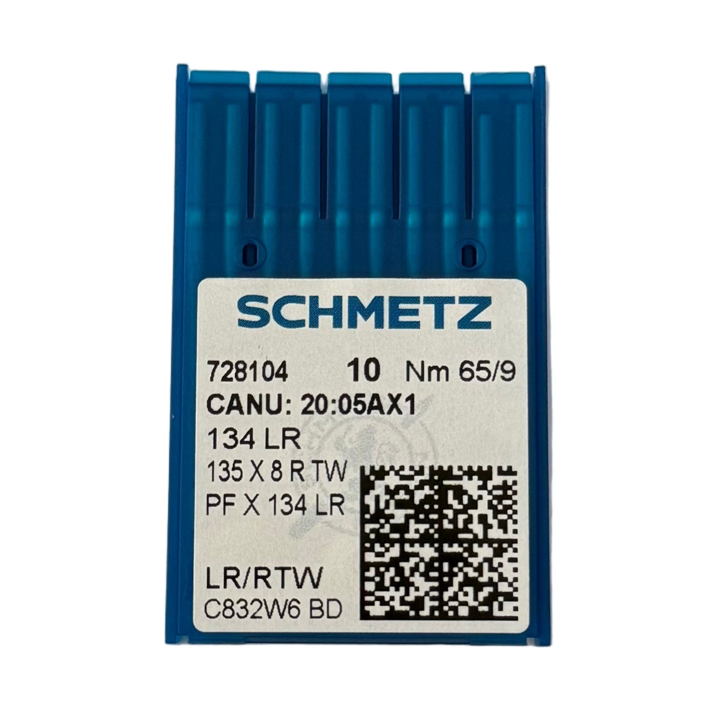 Attēls ar Adatas rūpnieciskajām šujmašīnām SCHMETZ 134 LR - ādai (10gab.) – pieejams Šarlotes audumi