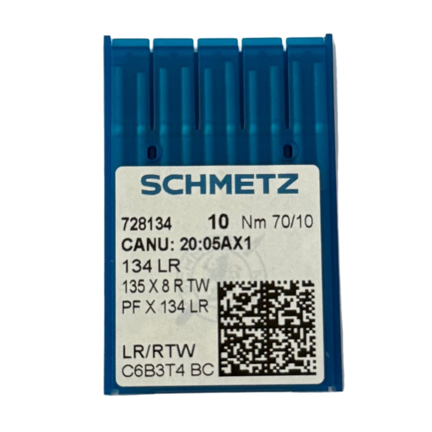 Attēls ar Adatas rūpnieciskajām šujmašīnām SCHMETZ 134 LR - ādai (10gab.) – pieejams Šarlotes audumi