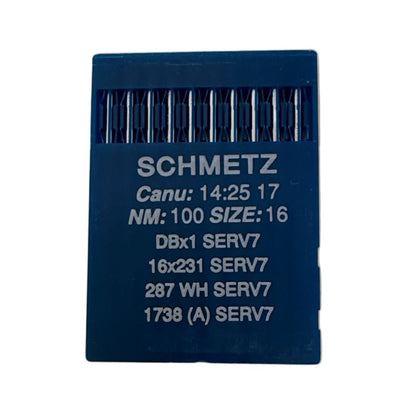 Aiguilles pour machines à coudre industrielles SCHMETZ DBx1 SERV 7 – universelles (10 pièces)