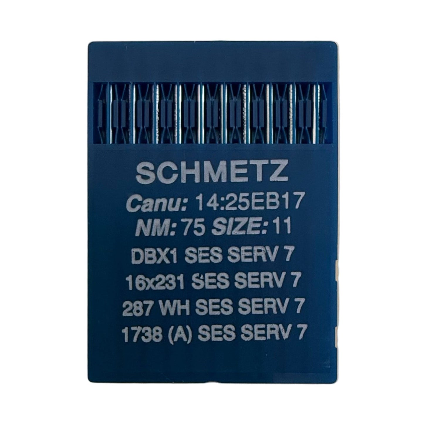 Adatas rūpnieciskajām šujmašīnām SCHMETZ DBx1 SES SERV 7 – smalkai trikotāžai un viegliem austiem audumiem (10gab.)