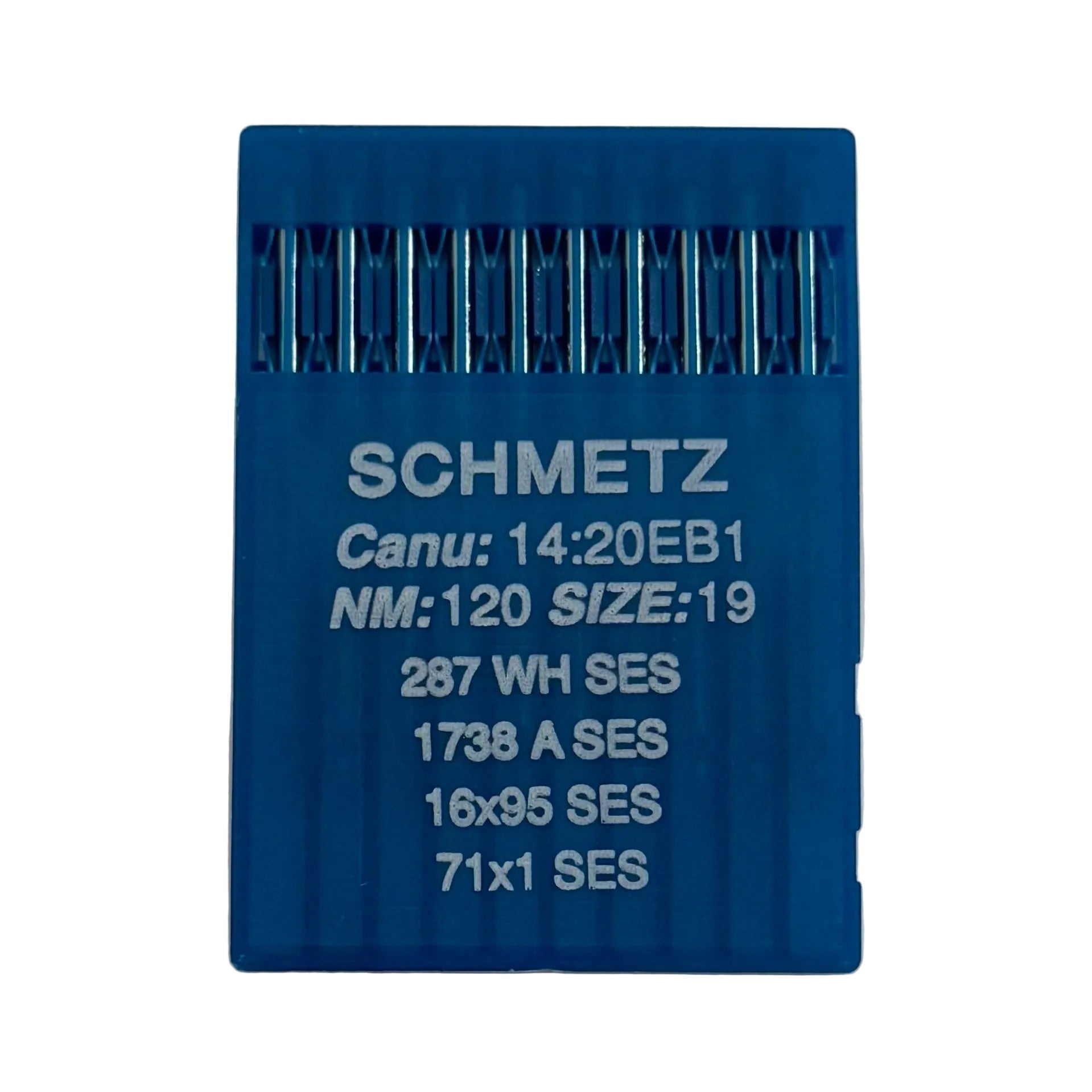 Attēls ar Adatas rūpnieciskajām šujmašīnām SCHMETZ DBx1 SES – trikotāžai un sporta apģērbam (10gab.) – pieejams Šarlotes audumi