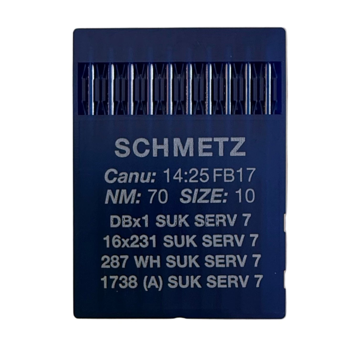 Adatas rūpnieciskajām šujmašīnām SCHMETZ DBx1 SUK SERV 7 – trikotāžai, džinsam un elastīgiem materiāliem (10gab.)