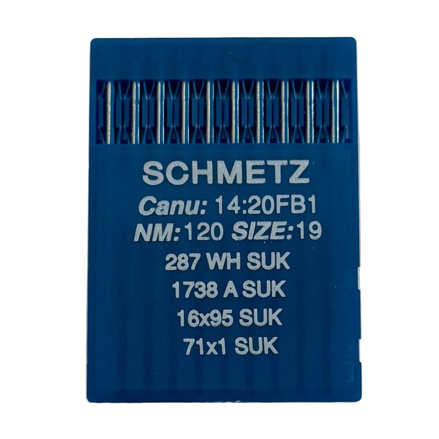 Attēls ar Adatas rūpnieciskajām šujmašīnām SCHMETZ DBx1 SUK – trikotāžai un džinsam (10gab.) – pieejams Šarlotes audumi