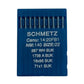 Attēls ar Adatas rūpnieciskajām šujmašīnām SCHMETZ DBx1 SUK – trikotāžai un džinsam (10gab.) – pieejams Šarlotes audumi