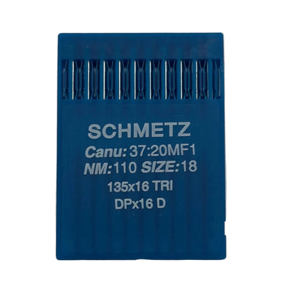 Attēls des aiguilles pour machines à coudre industrielles SCHMETZ DPx17 D - pour cuir (10 pcs) – disponible chez Šarlotes audumi