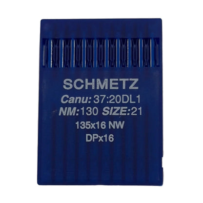 Attēls ar Adatas rūpnieciskajām šujmašīnām SCHMETZ DPx17 P - ādai (10gab.) – pieejams Šarlotes audumi