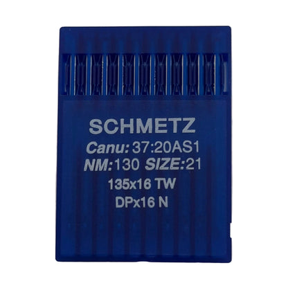 Attēls ar Adatas rūpnieciskajām šujmašīnām SCHMETZ DPx17 S - ādai (10gab.) – pieejams Šarlotes audumi