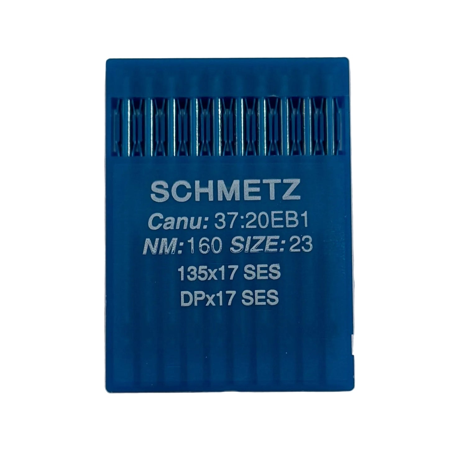 Attēls ar Adatas rūpnieciskajām šujmašīnām SCHMETZ DPX17 SES – trikotāžai un sporta apģērbam (10gab.) – pieejams Šarlotes audumi