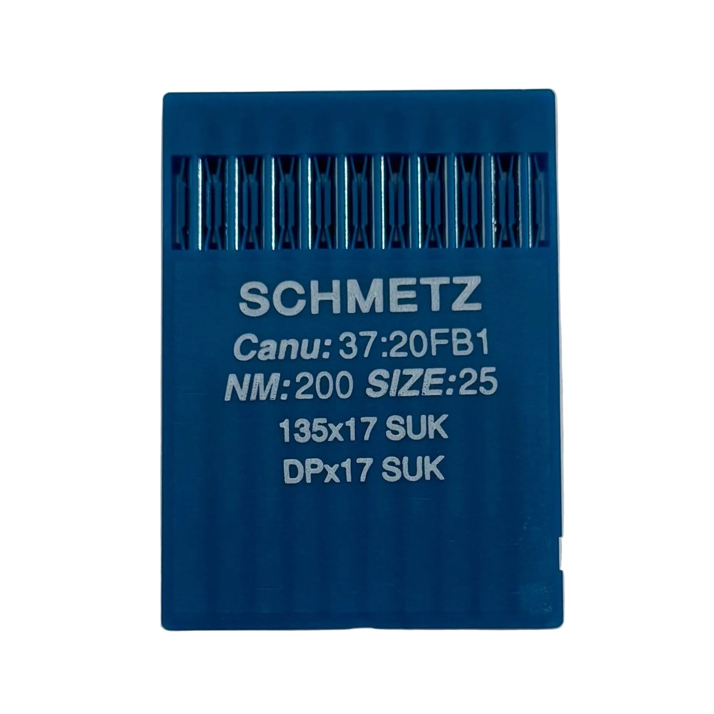 Attēls ar Adatas rūpnieciskajām šujmašīnām SCHMETZ DPX17 SUK – trikotāžai un džinsam (10gab.) – pieejams Šarlotes audumi