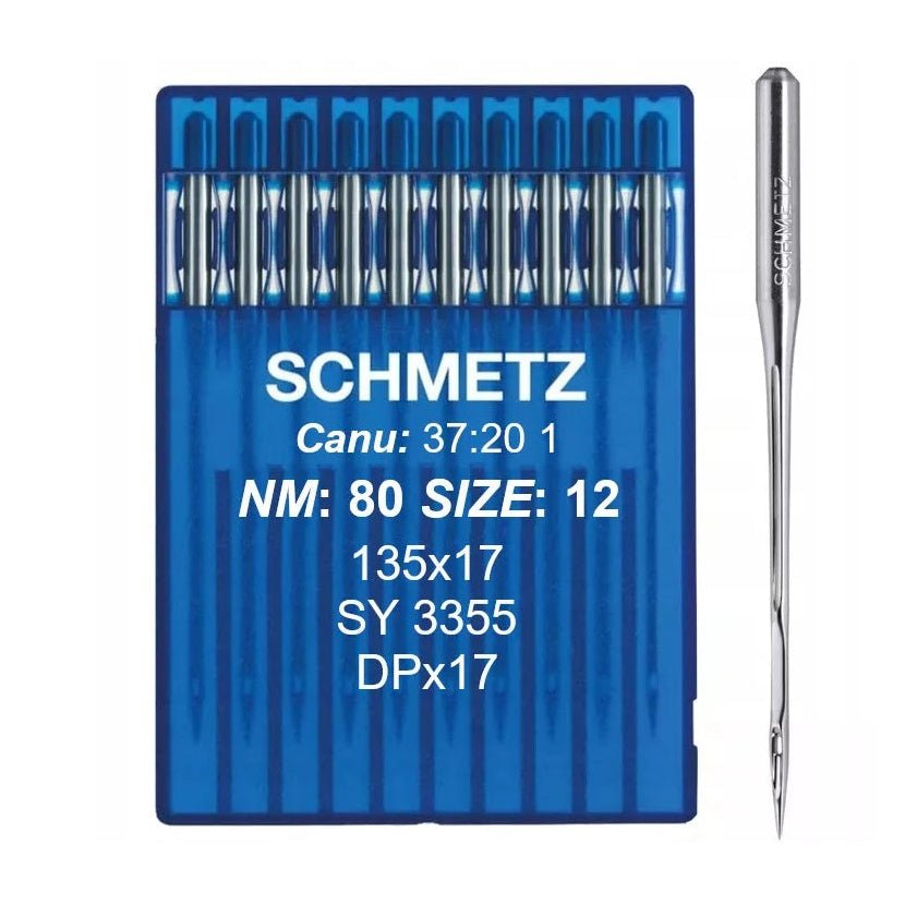 Attēls ar Adatas rūpnieciskajām šujmašīnām SCHMETZ DPX17 - universālās (10gab.) – pieejams Šarlotes audumi