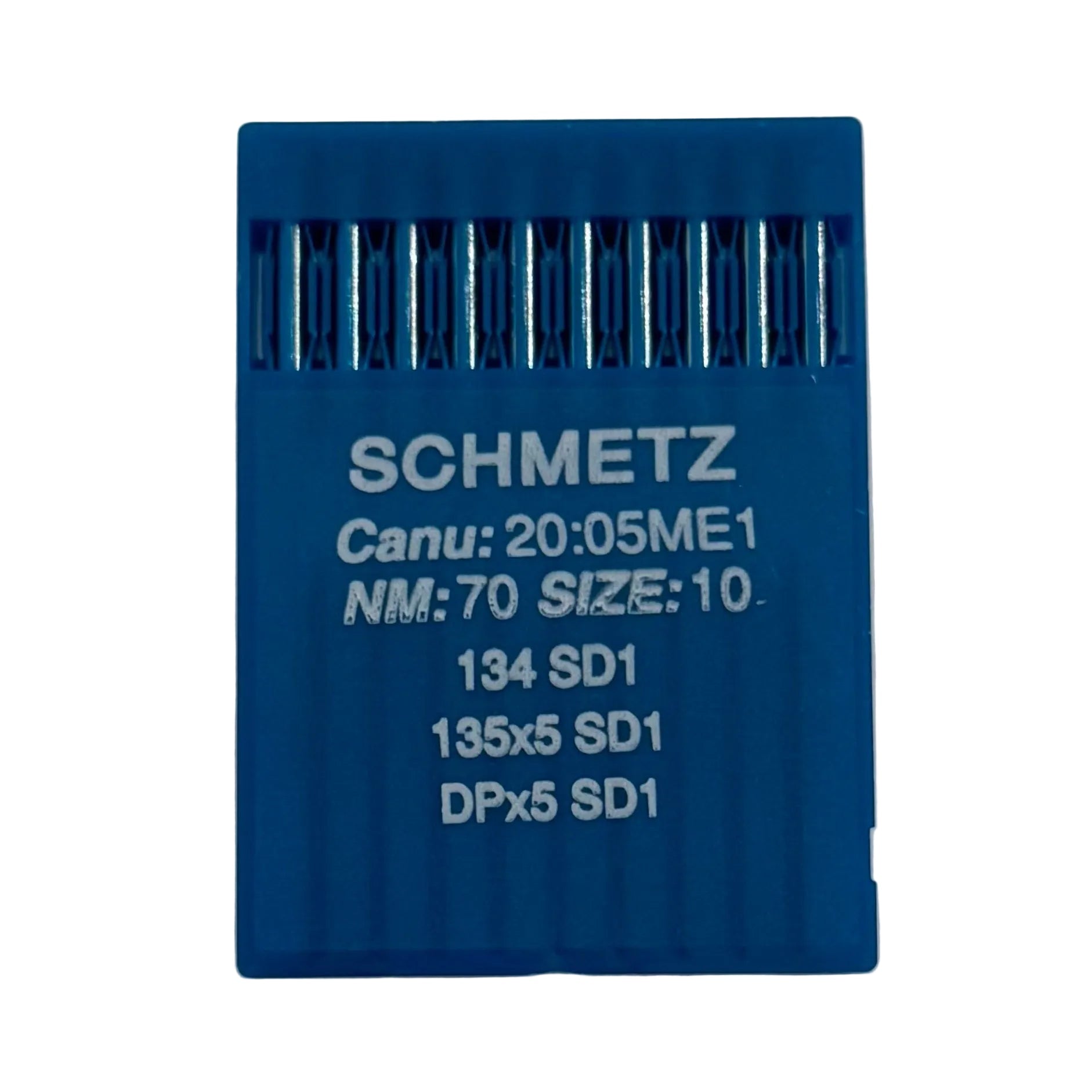 Attēls ar Adatas rūpnieciskajām šujmašīnām SCHMETZ DPx5 SD1 – ādai (10gab.) – pieejams Šarlotes audumi