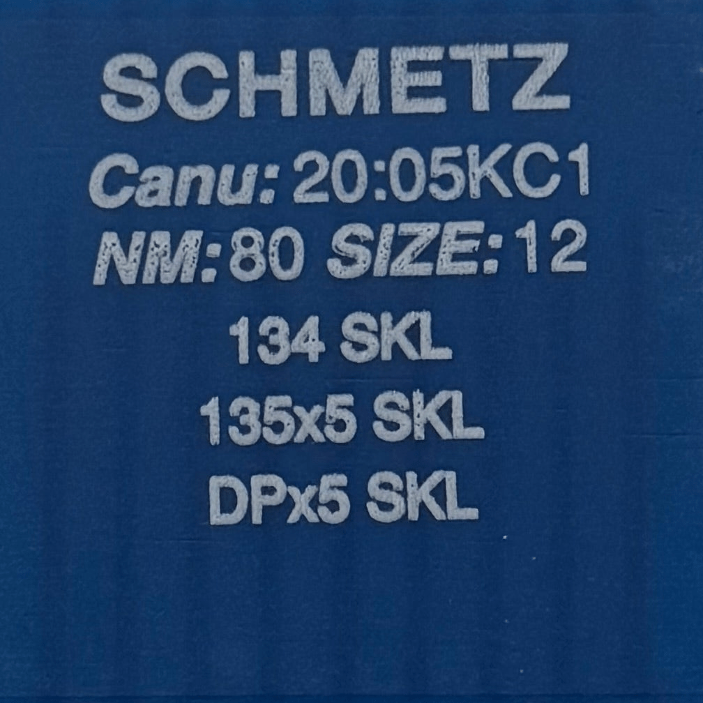 Attēls ar Adatas rūpnieciskajām šujmašīnām SCHMETZ DPx5 SKL – ļoti rupjai trikotāžai (10 gab.) – pieejams Šarlotes audumi