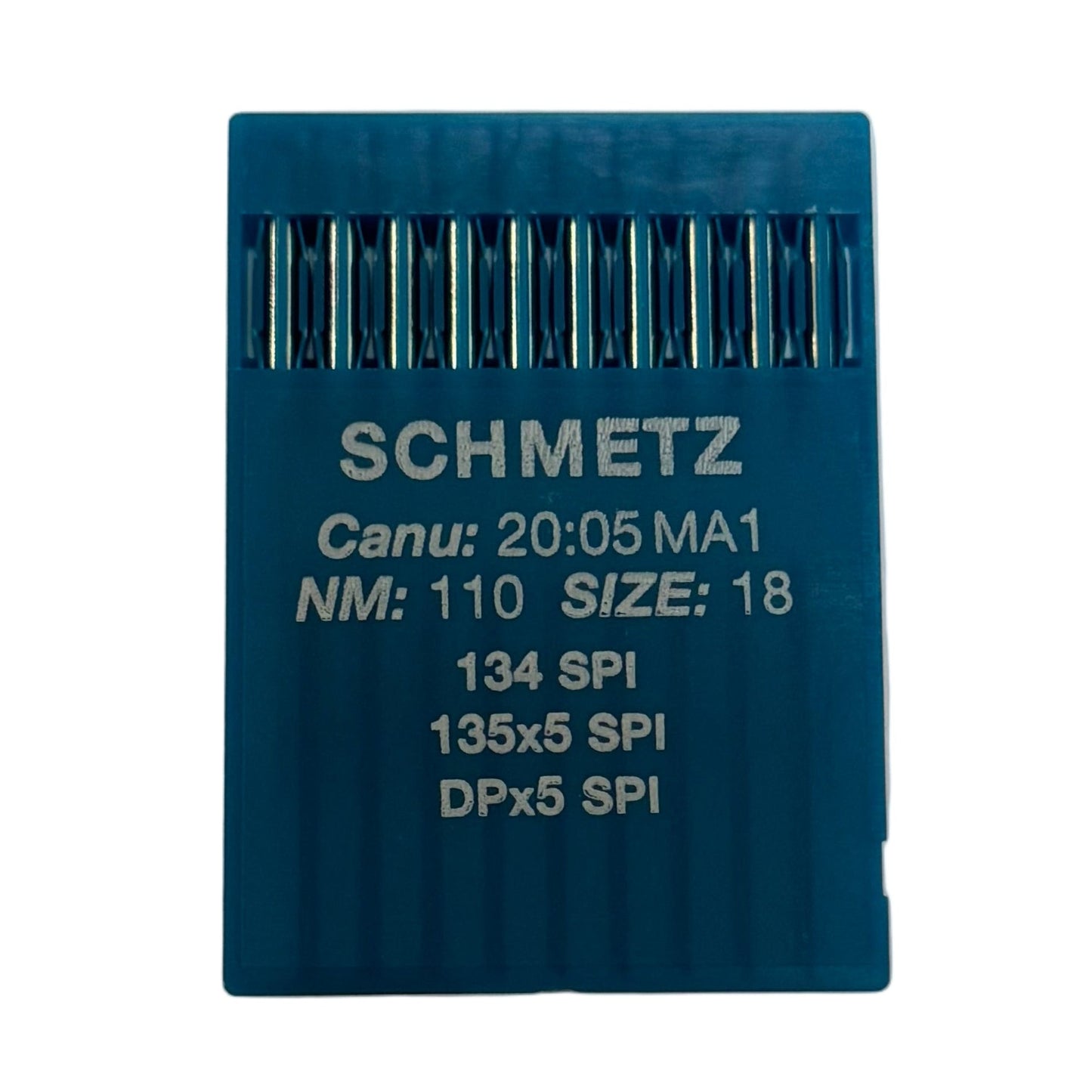 Attēls ar Adatas rūpnieciskajām šujmašīnām SCHMETZ DPx5 SPI – blīviem un plāniem audumiem (10gab.) – pieejams Šarlotes audumi