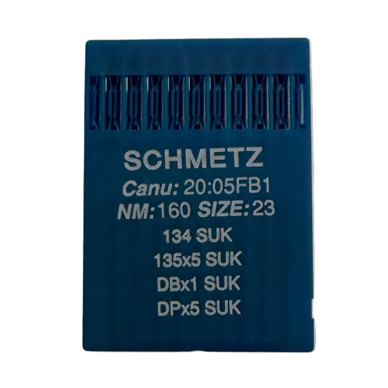 Attēls ar Adatas rūpnieciskajām šujmašīnām SCHMETZ DPx5 SUK – trikotāžai un džinsam (10gab.) – pieejams Šarlotes audumi