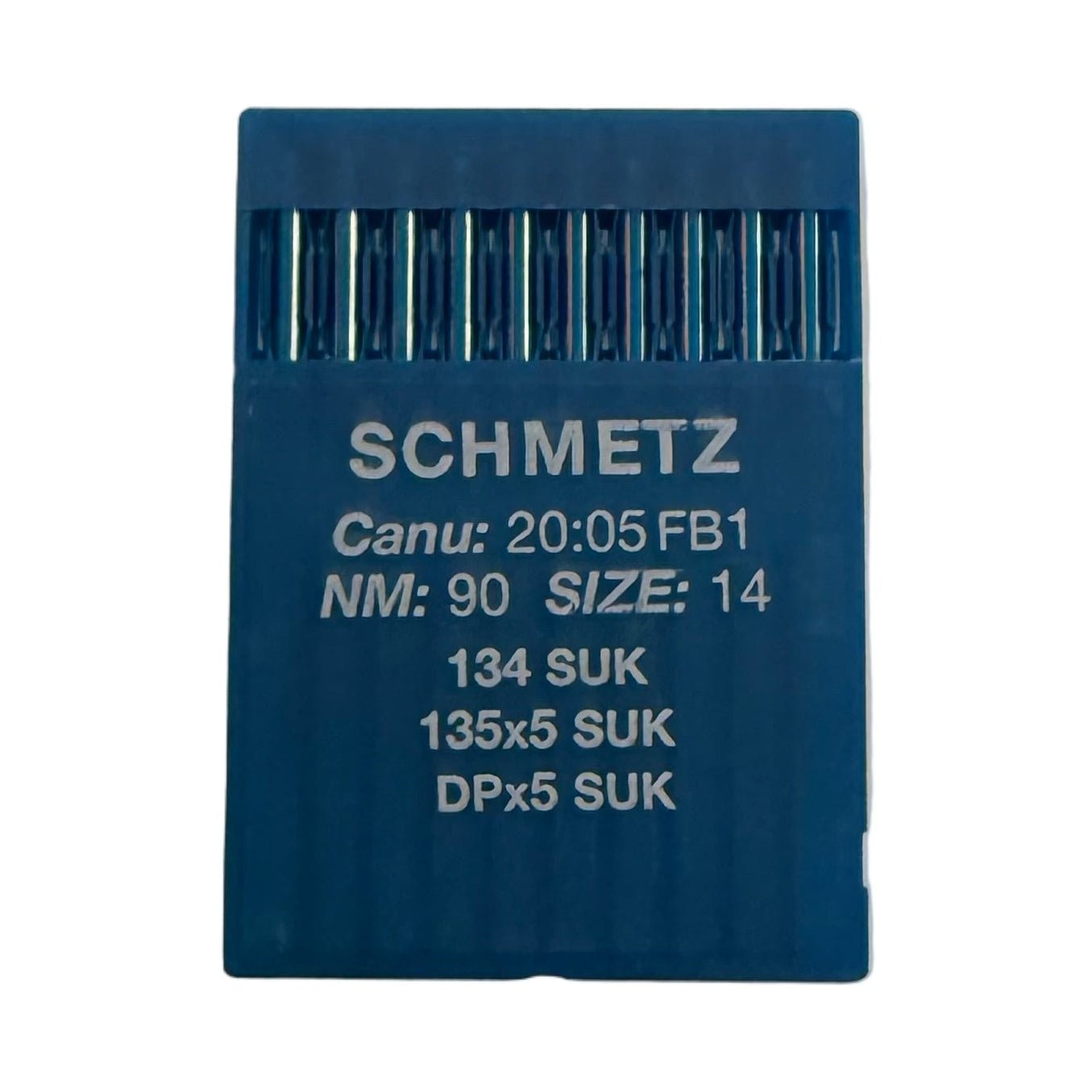 Attēls ar Adatas rūpnieciskajām šujmašīnām SCHMETZ DPx5 SUK – trikotāžai un džinsam (10gab.) – pieejams Šarlotes audumi