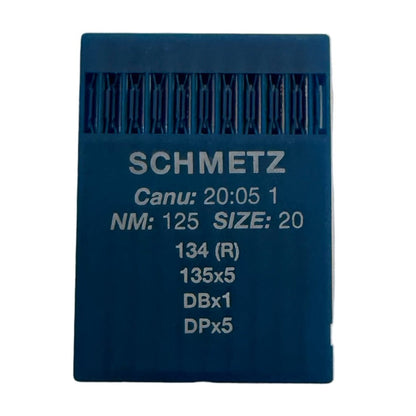 Image des aiguilles pour machines à coudre industrielles SCHMETZ DPx5 - universelles (10 pièces) – disponible chez Šarlotes audumi