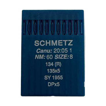 Image des aiguilles pour machines à coudre industrielles SCHMETZ DPx5 - universelles (10 pièces) – disponible chez Šarlotes audumi