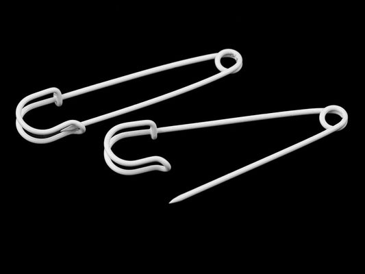 Attēls ar Adīšanas valdziņu turētāji / dzijas drošības adatas| 70 mm 2 gab – pieejams Šarlotes audumi