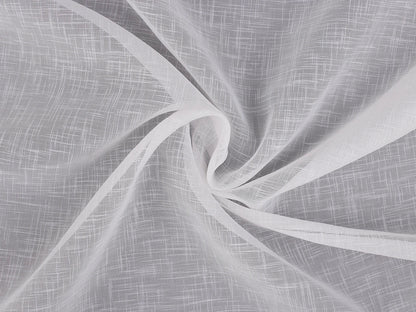 Tissu pour rideaux avec fil de plomb | 276 cm de large | imitation lin
