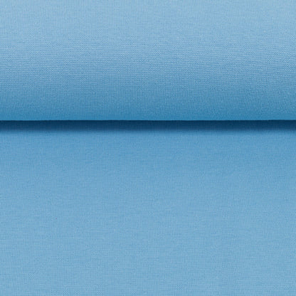 Fabric finishing edge | cuff - forget-me-not blue 240 g/m²