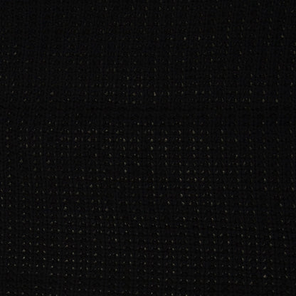Image de tissu tricoté épais 100 % coton - noir 615 g/m² – disponible chez Šarlotes audumi